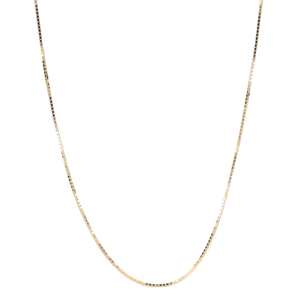 Zahava Gold Box Chain in 16"