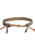 Gold Vermeil & Ruthenium Woven Bracelet - Peridot Fine Jewelry - Marie Laure Chamorel