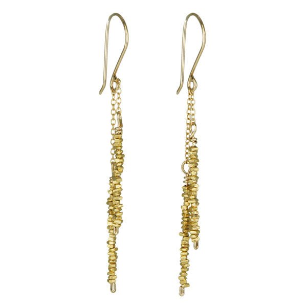 Debbie Fisher Gold Vermeil Stick Earrings