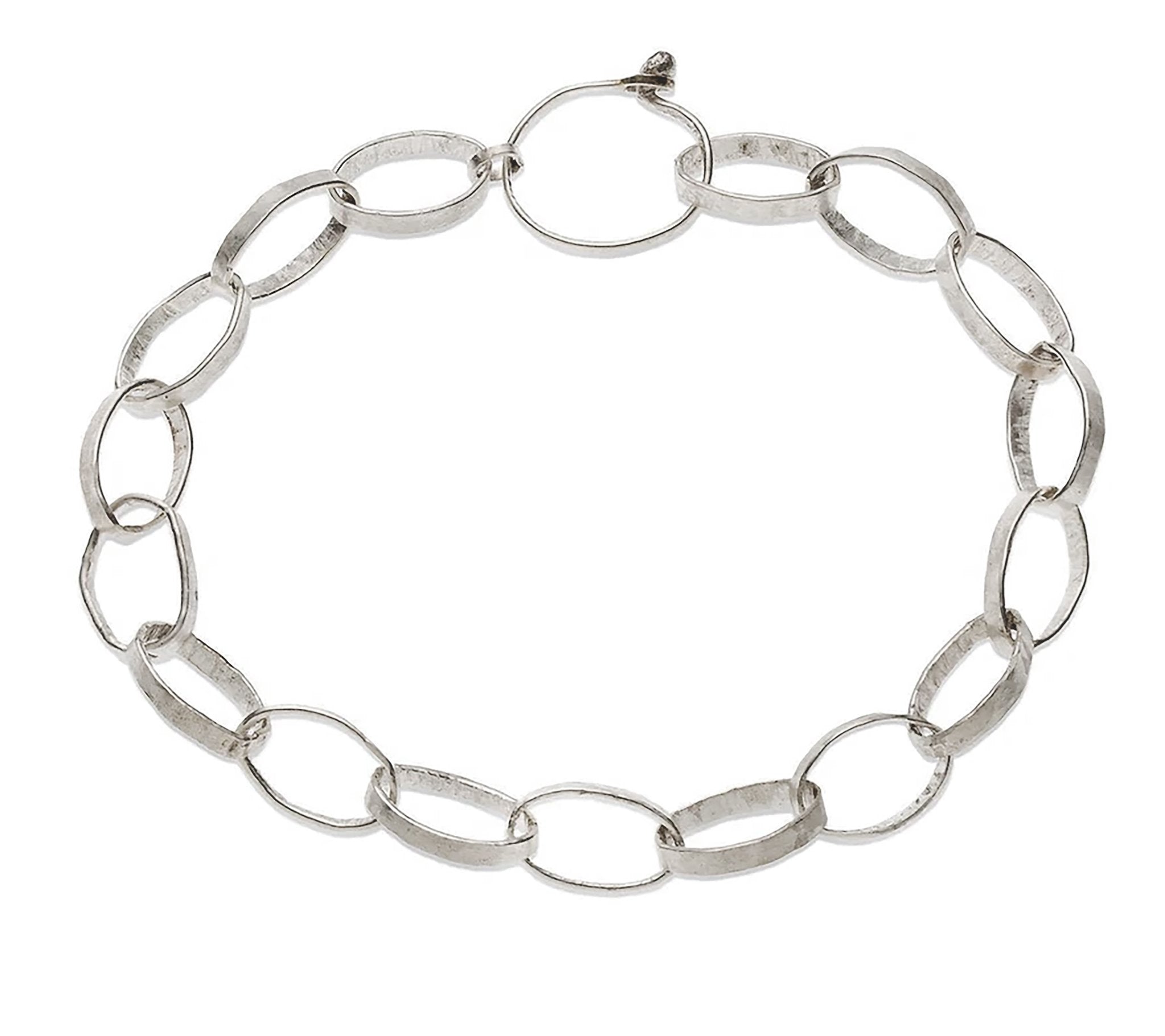 &quot;Impala&quot; Sterling Silver Handmade Chain Bracelet - Peridot Fine Jewelry - Sarah Macfadden