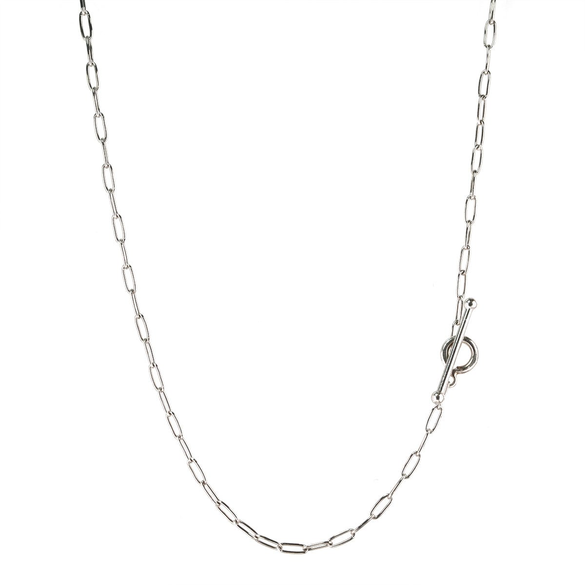 Platinum &quot;Skinny Spanish&quot; Chain - 16&quot; Length - Peridot Fine Jewelry - Cathy Waterman