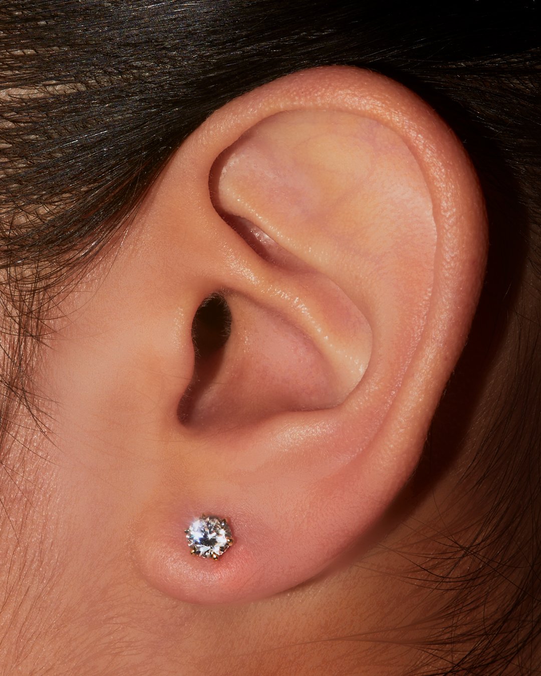 Round 6-Prong Diamond Stud - Peridot Fine Jewelry - ILA